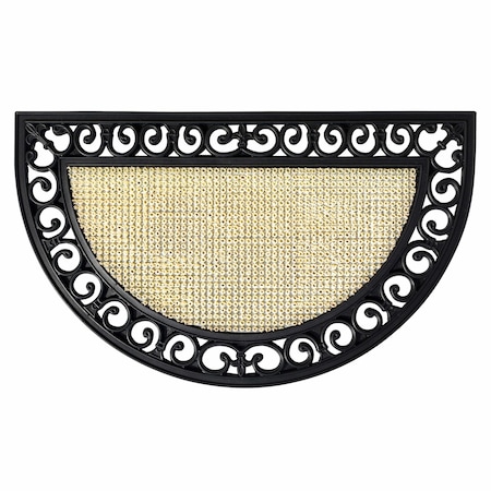 Calloway Mills Entrance Mat, 17 x 29, Black, Beige 104121830